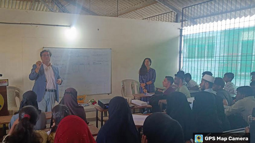 visit to m m jagtap college hirawal education trust mahad 2