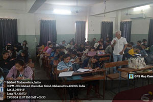 visit to m m jagtap college hirawal education trust mahad