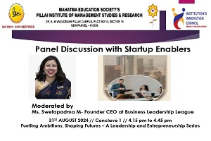 Panel Discussion with Start up Enablers 2024