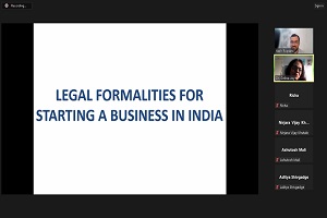 Session on Legal Formalities for Starting a Business in India 2024
