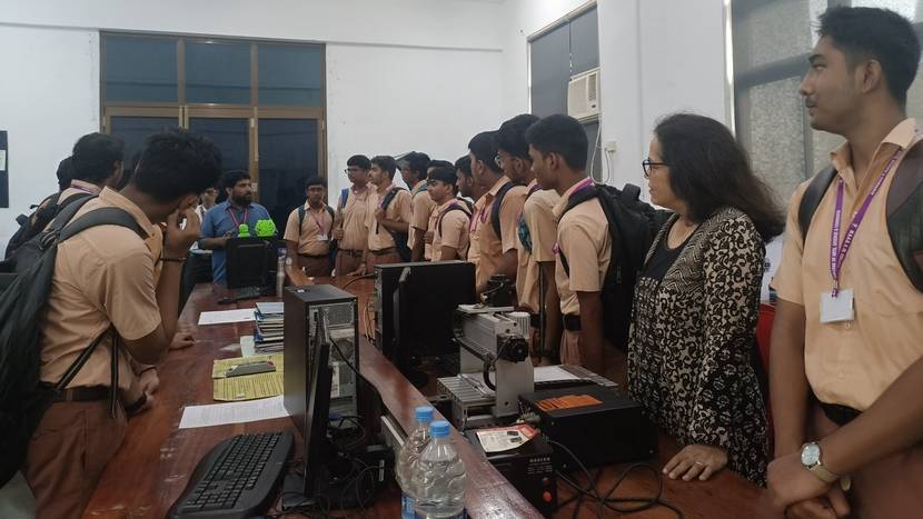 field exposure visit to the incubation unit 6