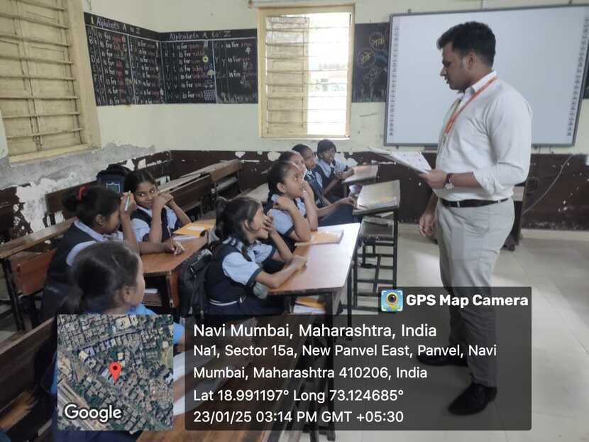 session on improving english reading skills and basic mathematics 4