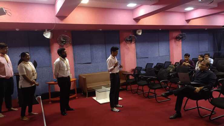 semifinal Round of business plan competition 2024 panvel 4