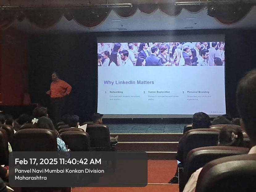 session on professional branding and growth using linkedin 1